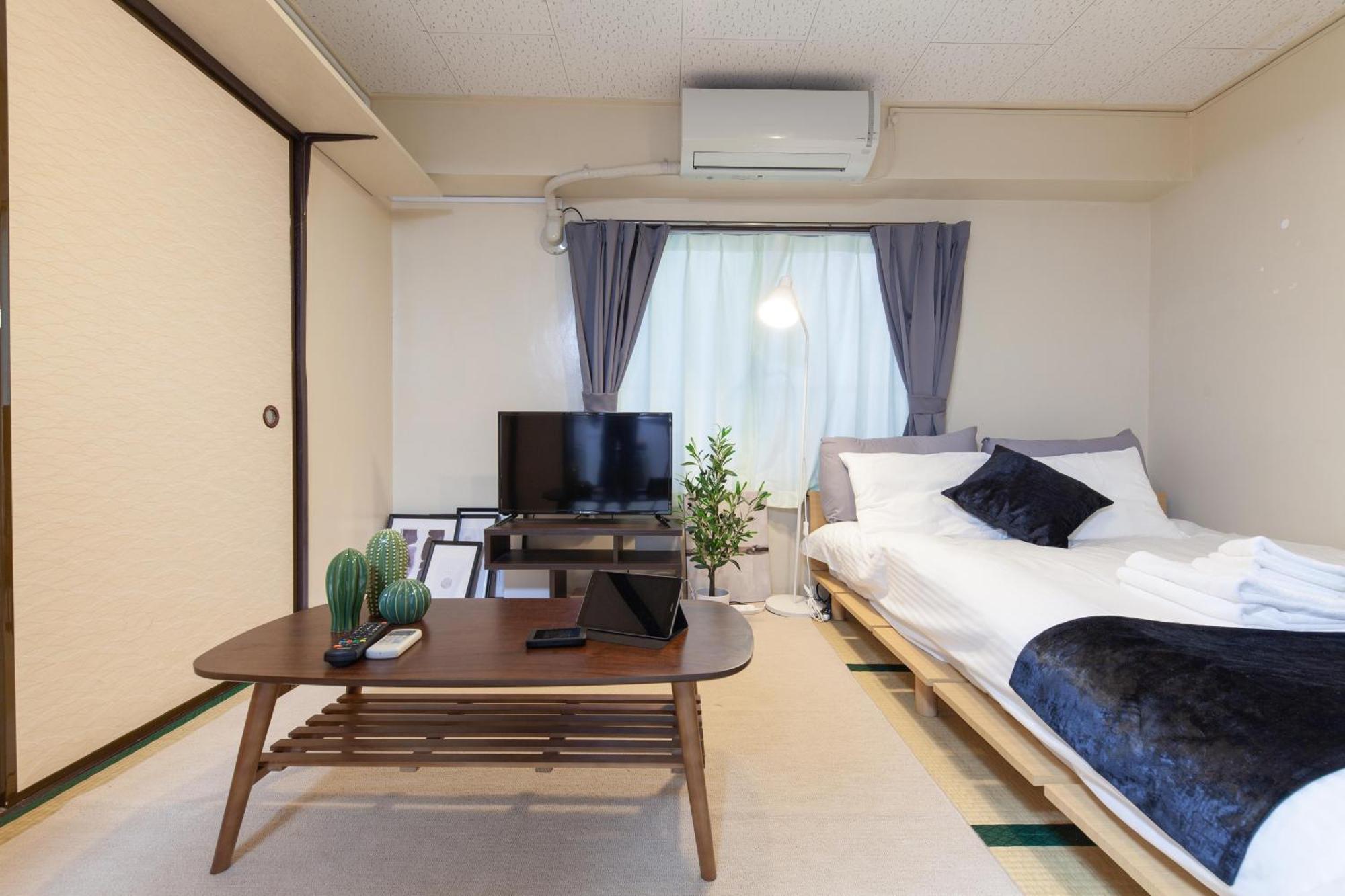 Ferienwohnung Yk Building Präfektur Tokio Exterior foto