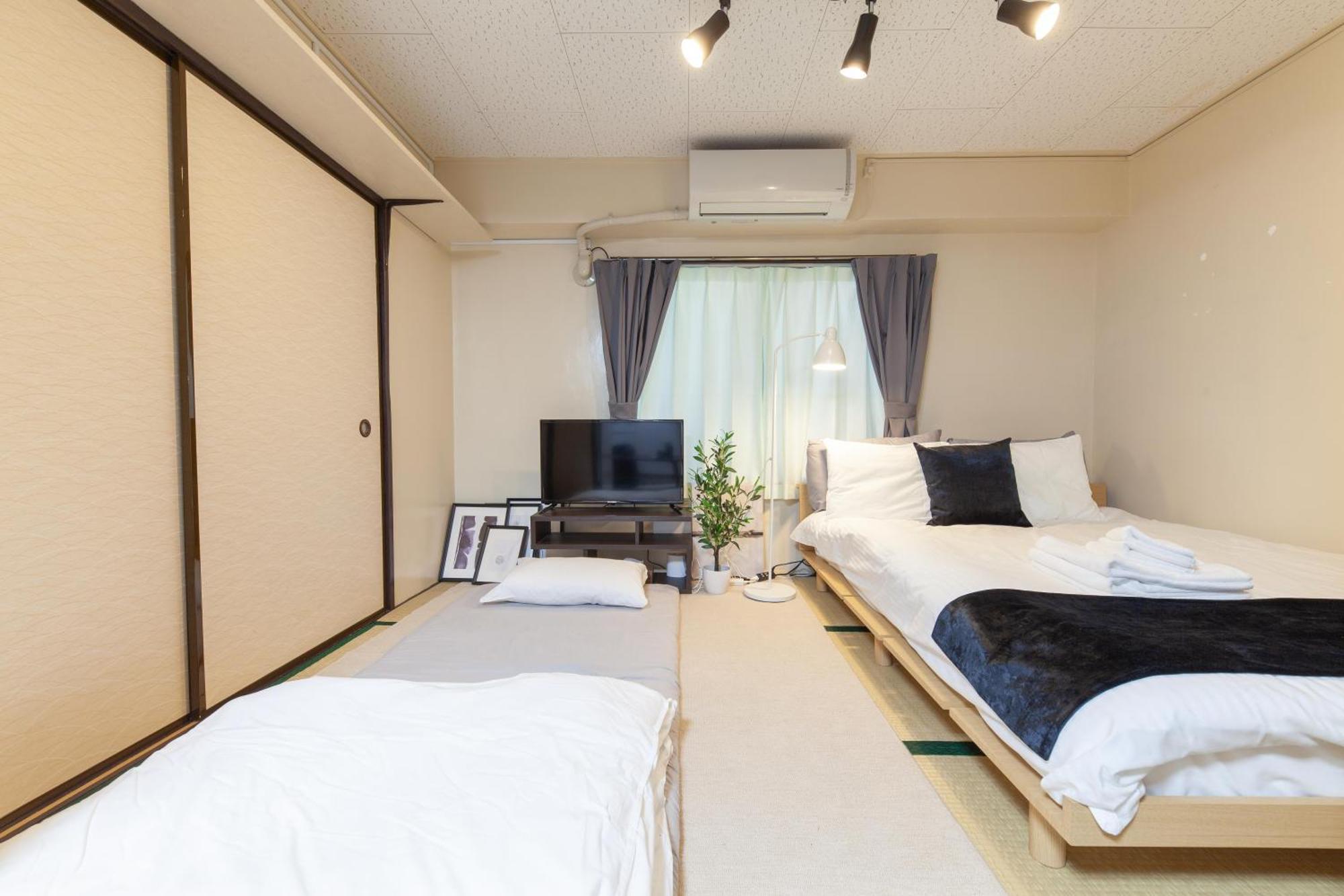 Ferienwohnung Yk Building Präfektur Tokio Exterior foto