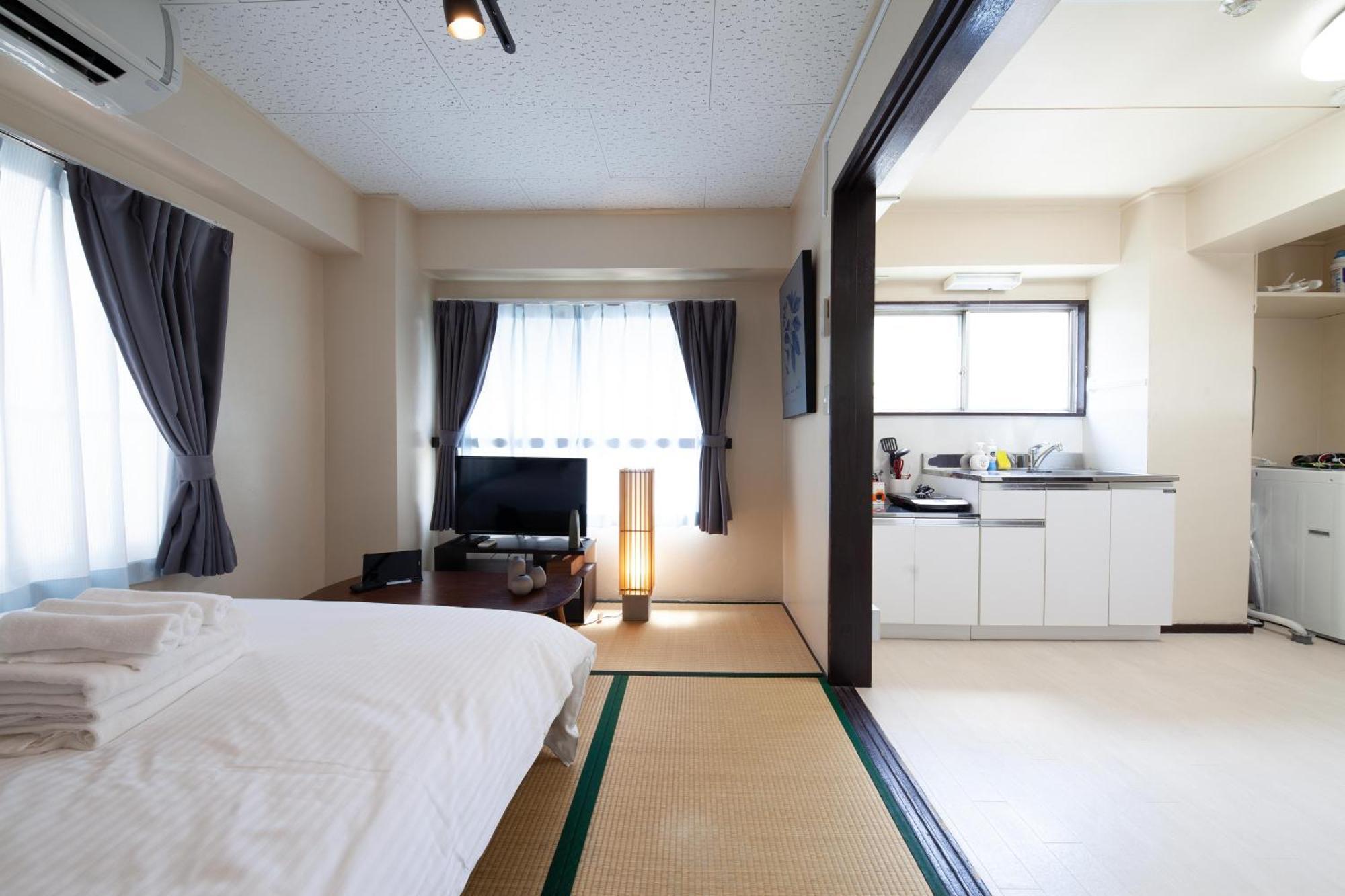 Ferienwohnung Yk Building Präfektur Tokio Exterior foto